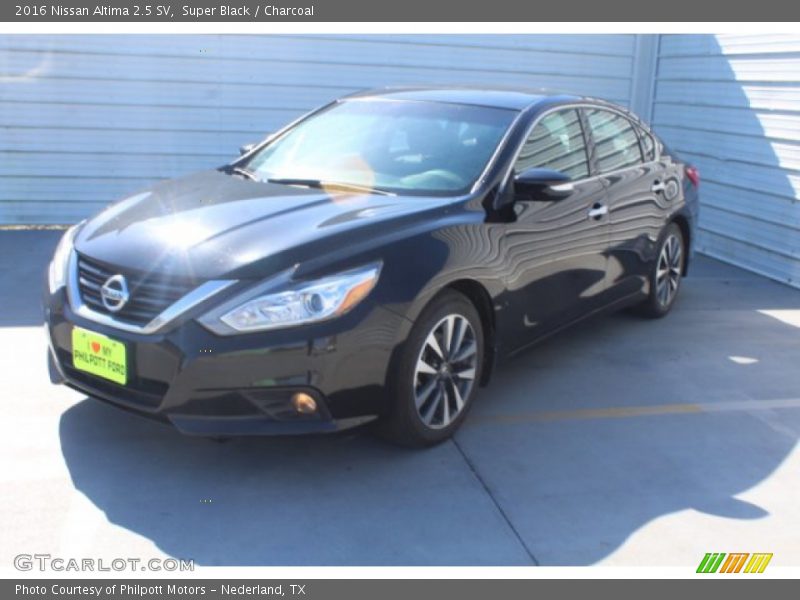 Super Black / Charcoal 2016 Nissan Altima 2.5 SV