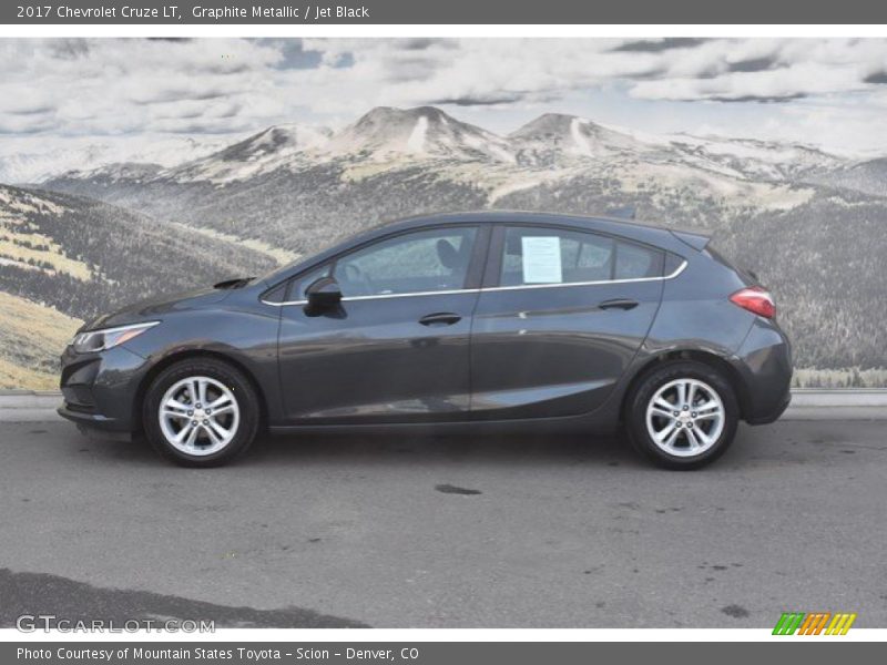 Graphite Metallic / Jet Black 2017 Chevrolet Cruze LT