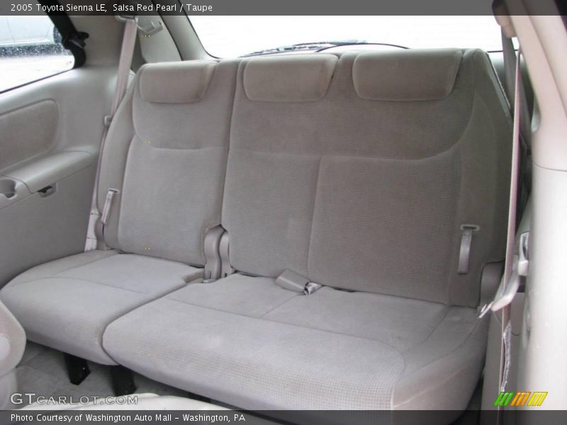 Salsa Red Pearl / Taupe 2005 Toyota Sienna LE