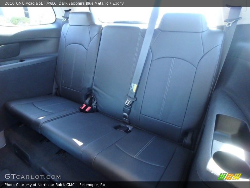 Dark Sapphire Blue Metallic / Ebony 2016 GMC Acadia SLT AWD