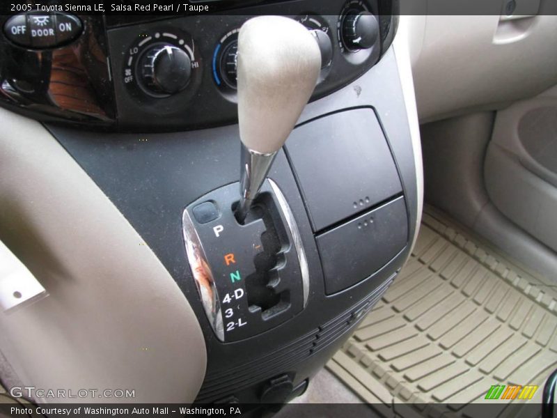 Salsa Red Pearl / Taupe 2005 Toyota Sienna LE