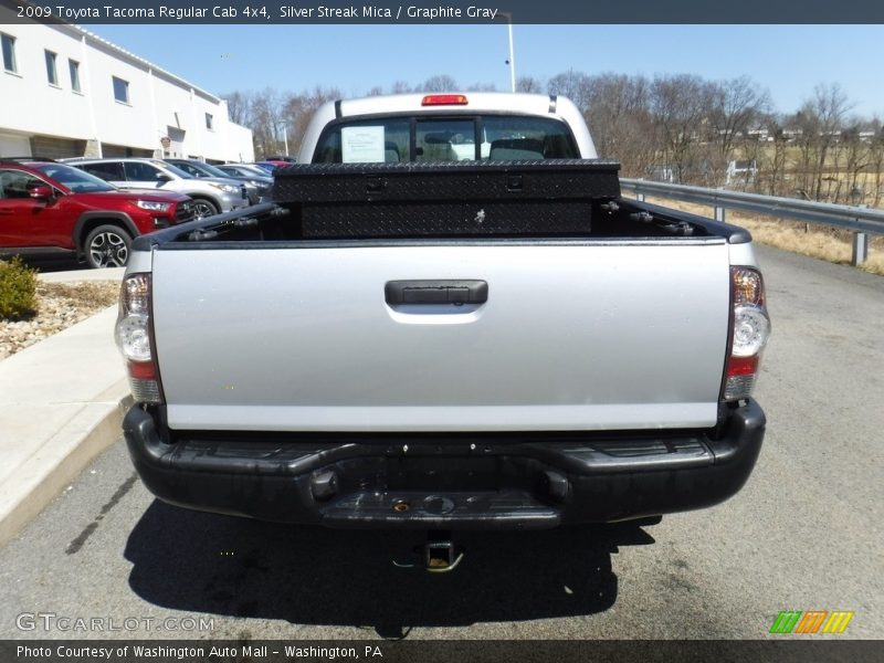 Silver Streak Mica / Graphite Gray 2009 Toyota Tacoma Regular Cab 4x4