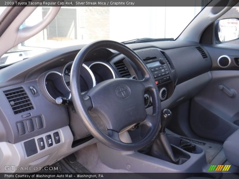 Silver Streak Mica / Graphite Gray 2009 Toyota Tacoma Regular Cab 4x4