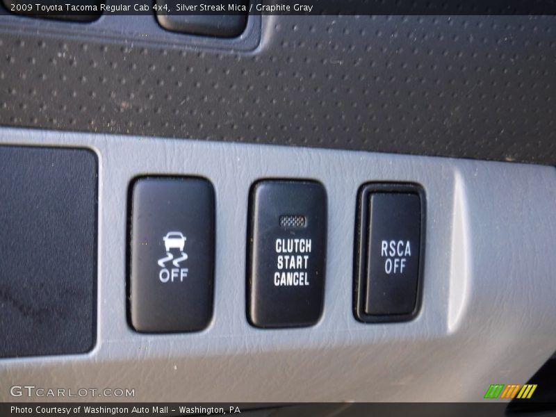 Silver Streak Mica / Graphite Gray 2009 Toyota Tacoma Regular Cab 4x4