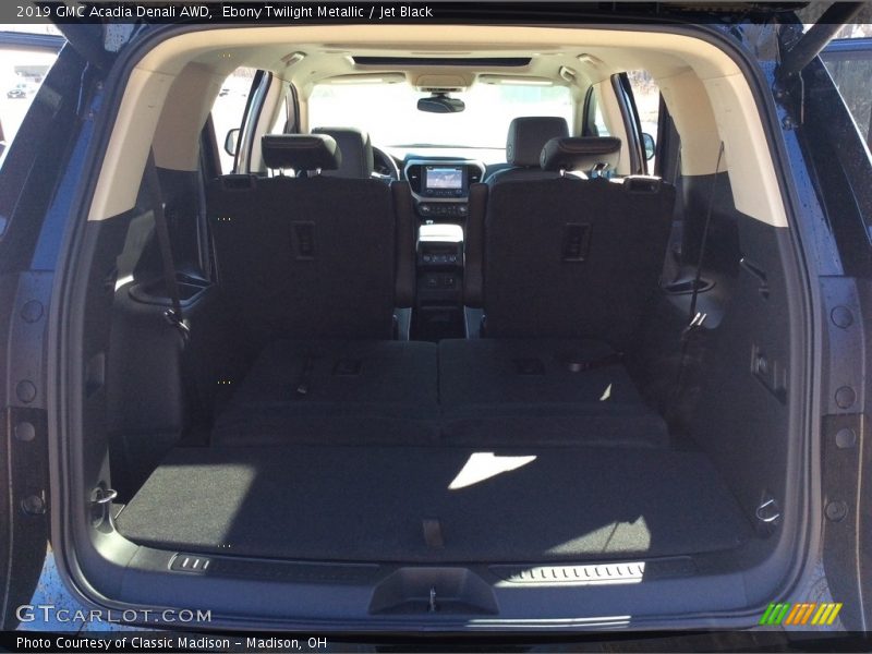 Ebony Twilight Metallic / Jet Black 2019 GMC Acadia Denali AWD