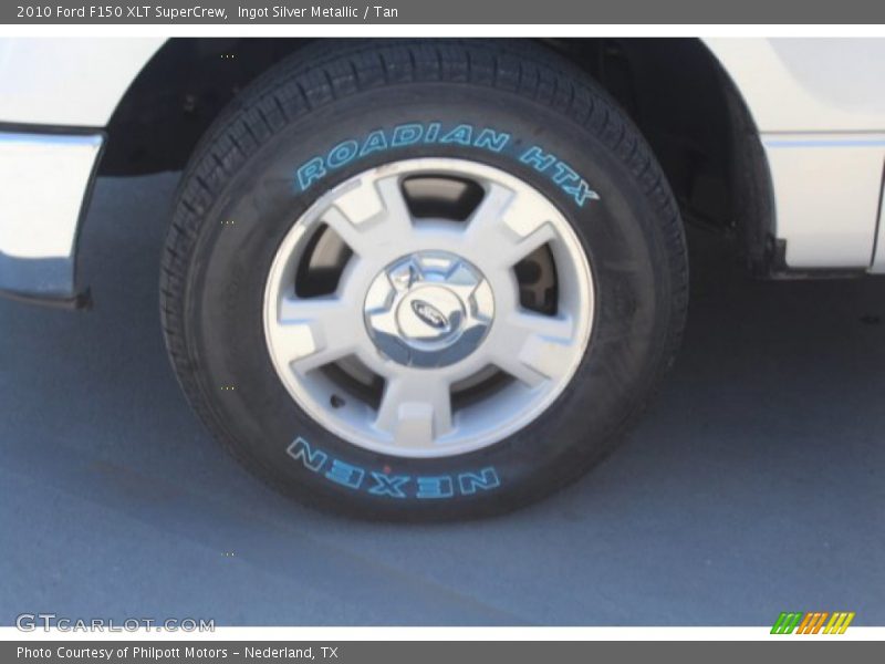 Ingot Silver Metallic / Tan 2010 Ford F150 XLT SuperCrew