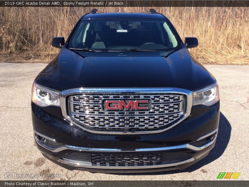 Ebony Twilight Metallic / Jet Black 2019 GMC Acadia Denali AWD