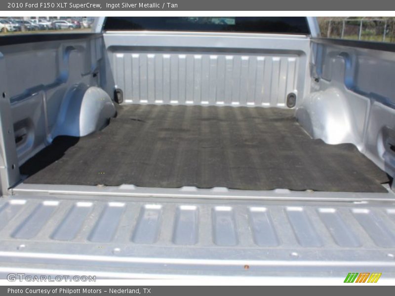 Ingot Silver Metallic / Tan 2010 Ford F150 XLT SuperCrew