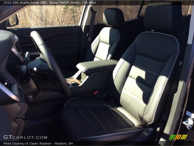 Ebony Twilight Metallic / Jet Black 2019 GMC Acadia Denali AWD