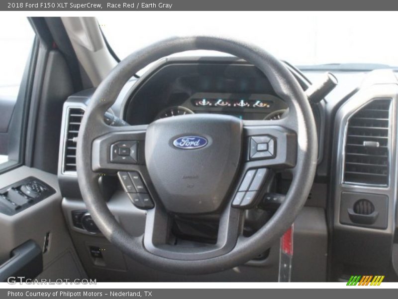 Race Red / Earth Gray 2018 Ford F150 XLT SuperCrew