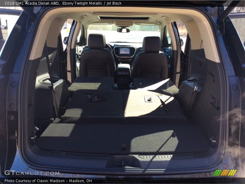 Ebony Twilight Metallic / Jet Black 2019 GMC Acadia Denali AWD