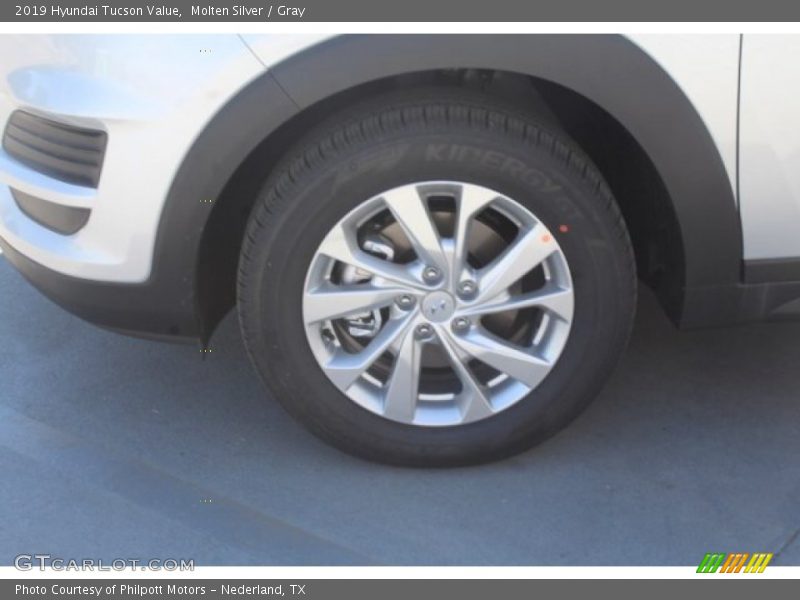 Molten Silver / Gray 2019 Hyundai Tucson Value