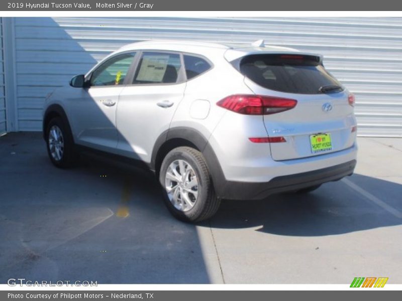 Molten Silver / Gray 2019 Hyundai Tucson Value