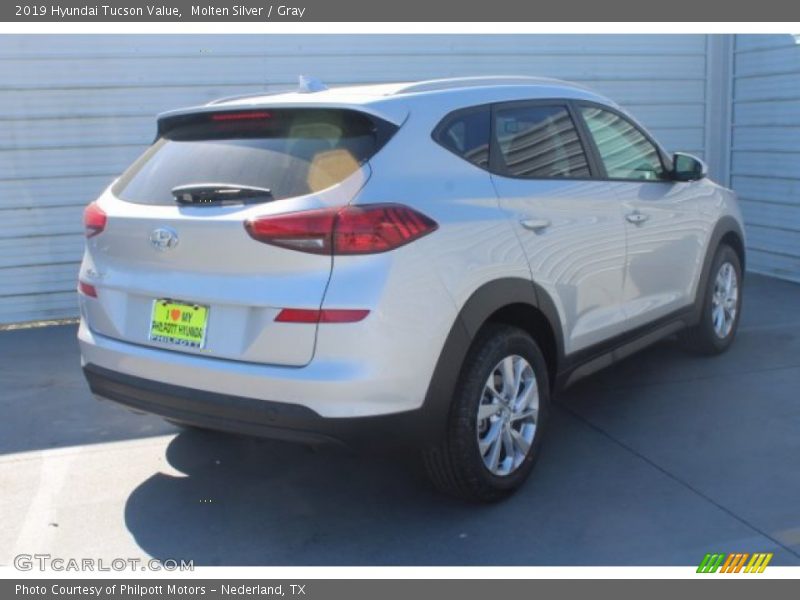 Molten Silver / Gray 2019 Hyundai Tucson Value