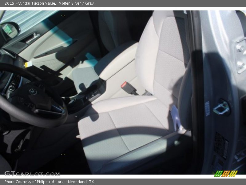 Molten Silver / Gray 2019 Hyundai Tucson Value