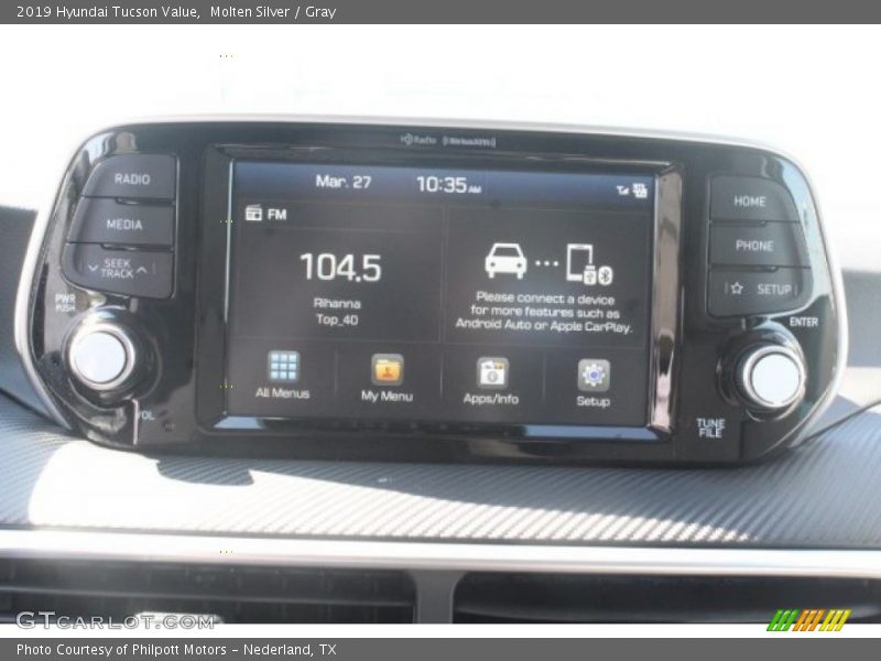 Molten Silver / Gray 2019 Hyundai Tucson Value