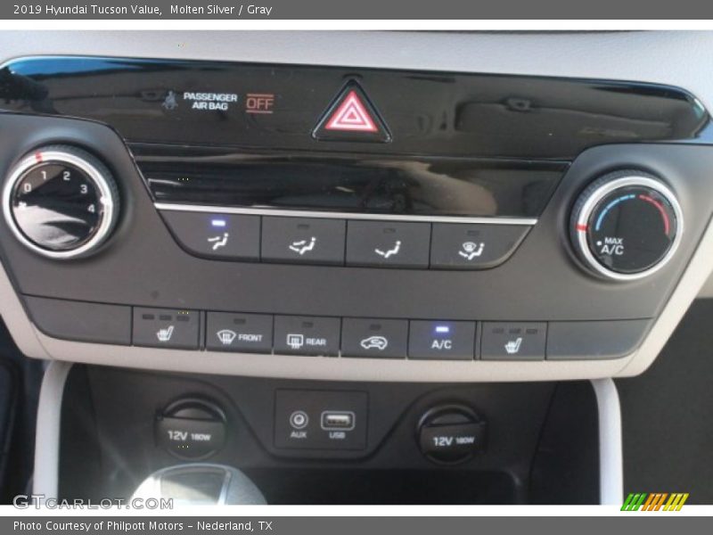 Molten Silver / Gray 2019 Hyundai Tucson Value