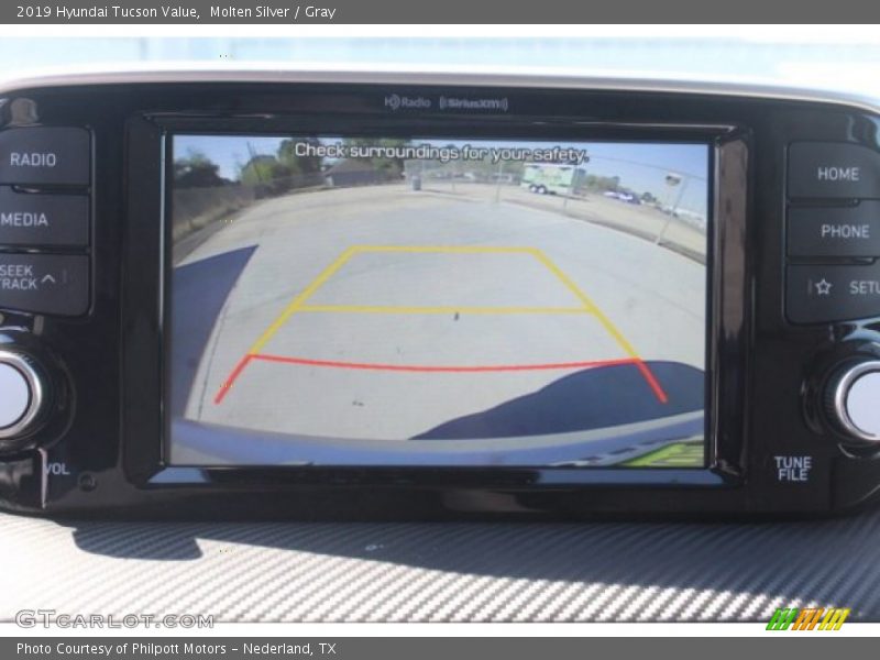 Molten Silver / Gray 2019 Hyundai Tucson Value