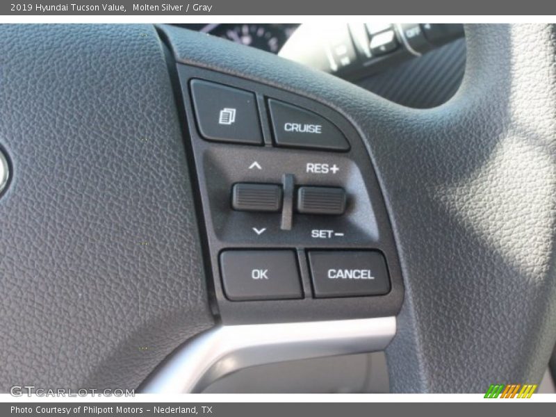 Molten Silver / Gray 2019 Hyundai Tucson Value