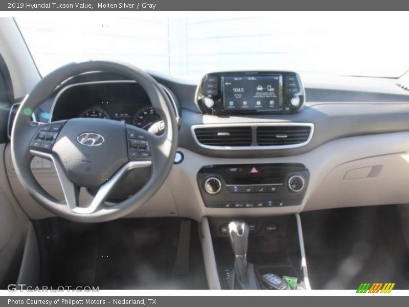 Molten Silver / Gray 2019 Hyundai Tucson Value