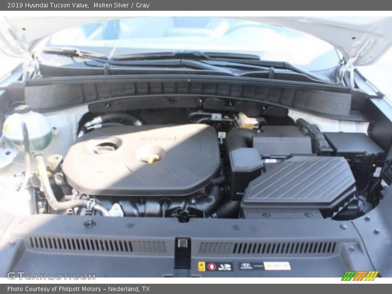 Molten Silver / Gray 2019 Hyundai Tucson Value