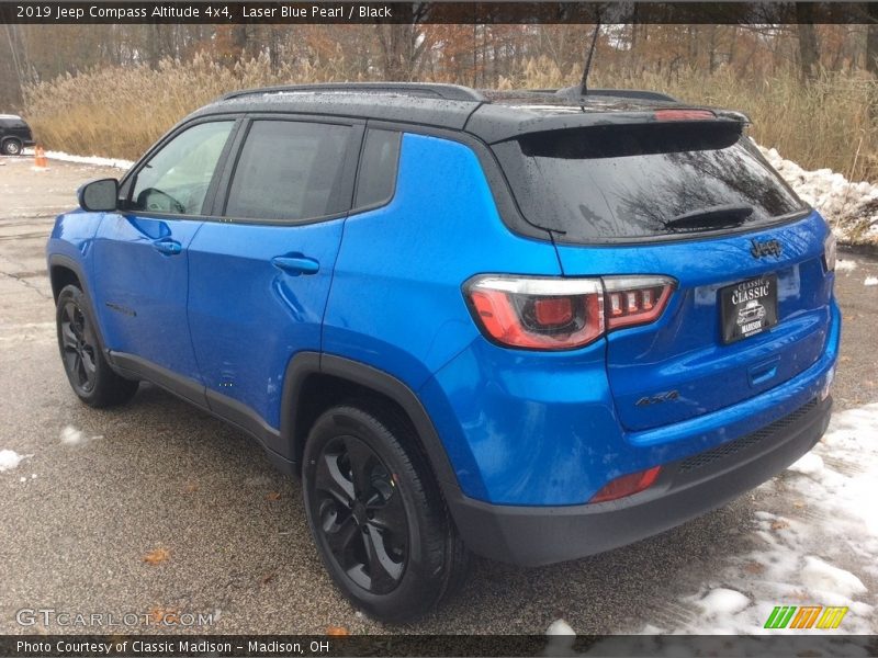 Laser Blue Pearl / Black 2019 Jeep Compass Altitude 4x4