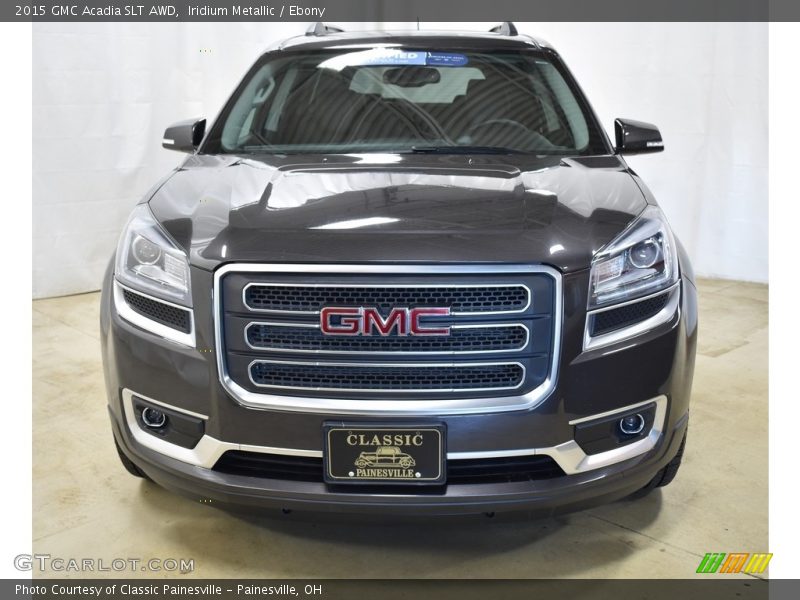 Iridium Metallic / Ebony 2015 GMC Acadia SLT AWD