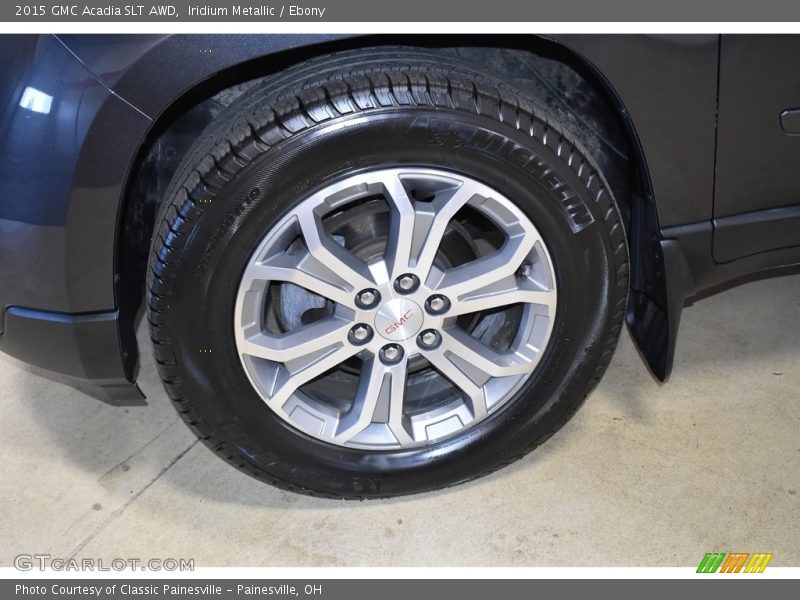 Iridium Metallic / Ebony 2015 GMC Acadia SLT AWD