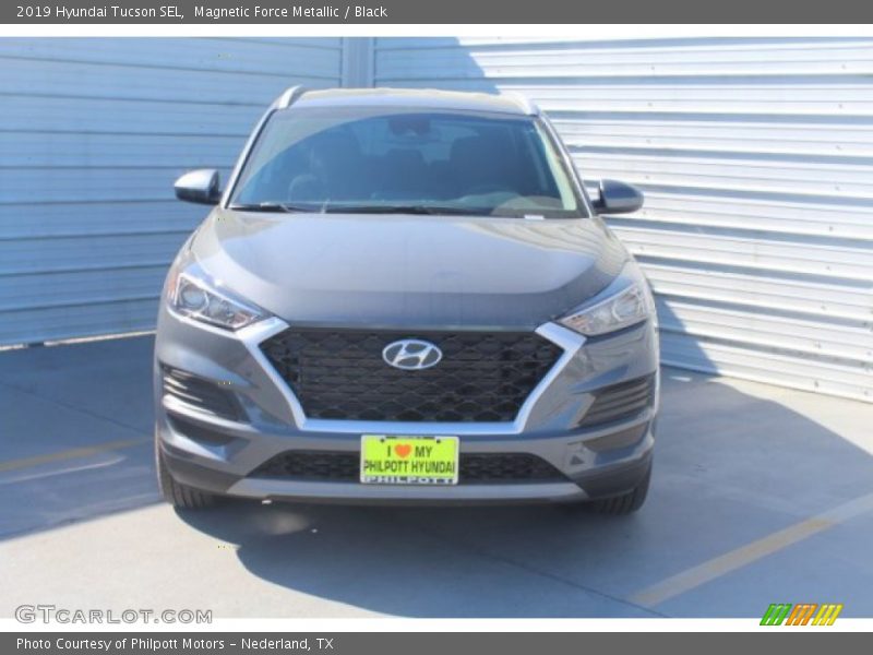 Magnetic Force Metallic / Black 2019 Hyundai Tucson SEL