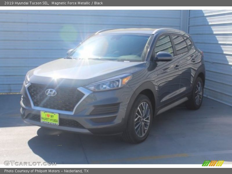 Magnetic Force Metallic / Black 2019 Hyundai Tucson SEL