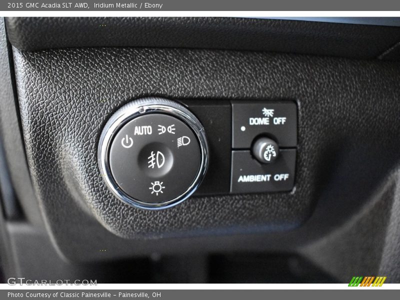 Iridium Metallic / Ebony 2015 GMC Acadia SLT AWD