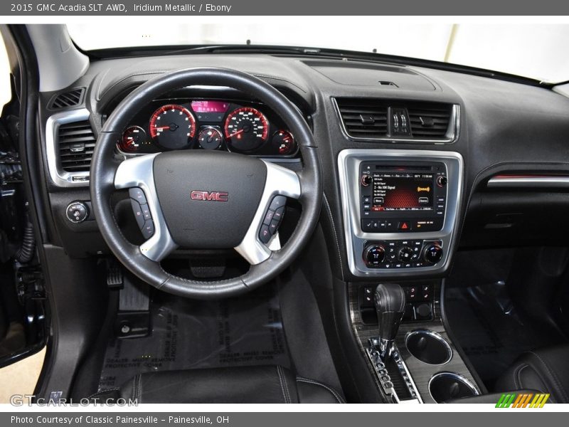 Iridium Metallic / Ebony 2015 GMC Acadia SLT AWD