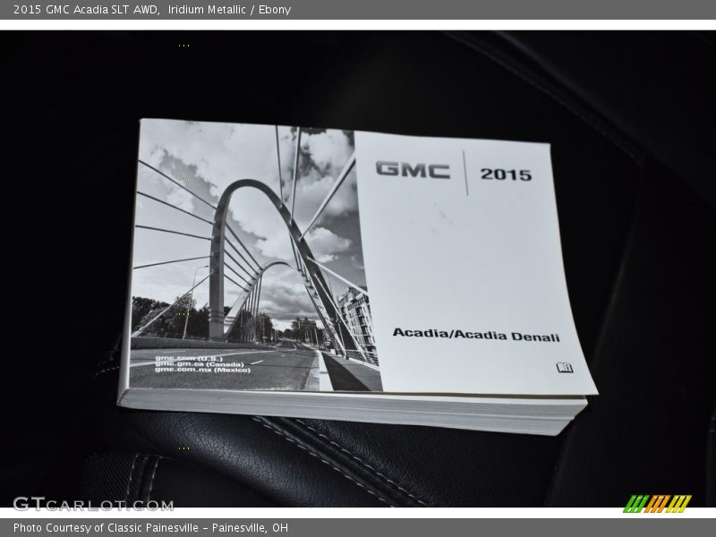Iridium Metallic / Ebony 2015 GMC Acadia SLT AWD