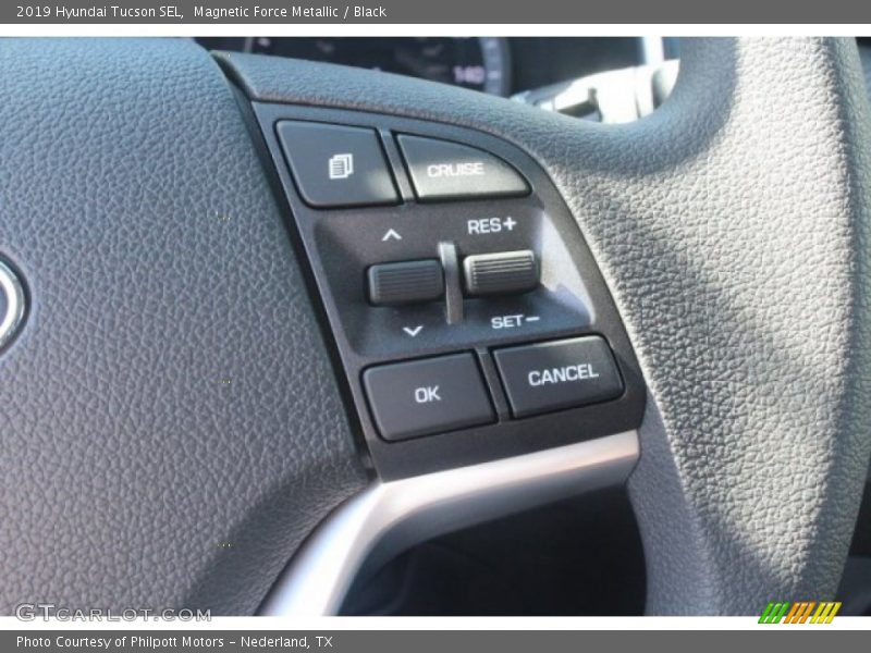 Magnetic Force Metallic / Black 2019 Hyundai Tucson SEL