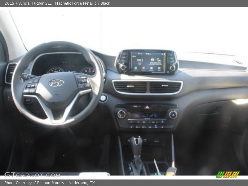 Magnetic Force Metallic / Black 2019 Hyundai Tucson SEL