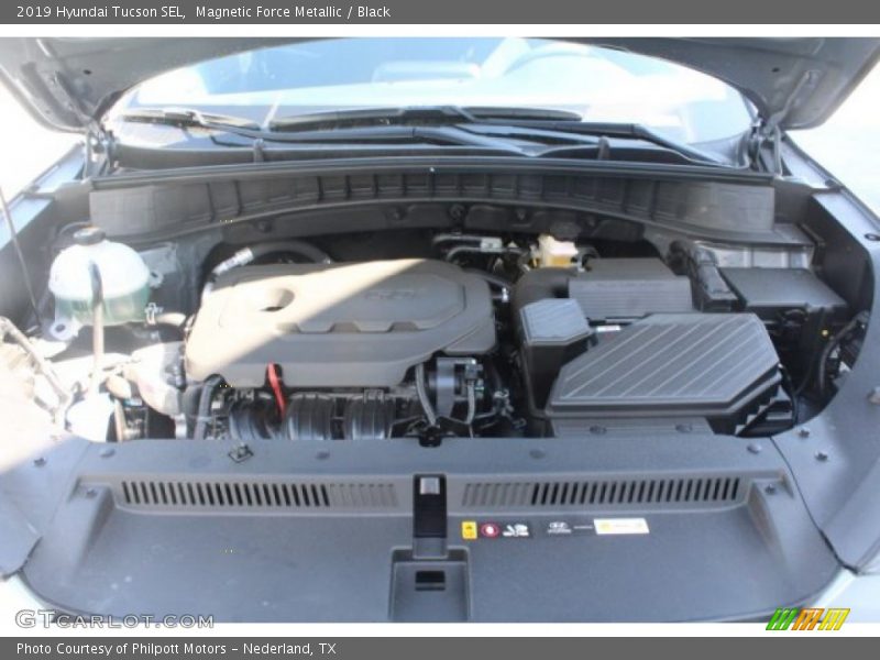 Magnetic Force Metallic / Black 2019 Hyundai Tucson SEL