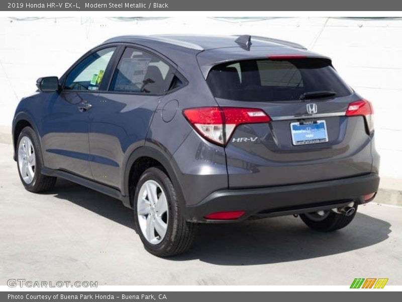 Modern Steel Metallic / Black 2019 Honda HR-V EX-L