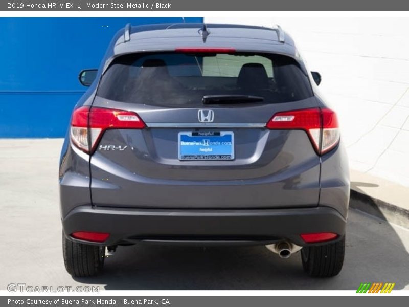 Modern Steel Metallic / Black 2019 Honda HR-V EX-L