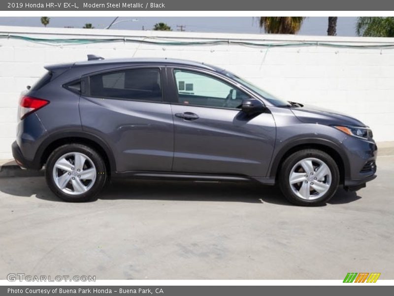 Modern Steel Metallic / Black 2019 Honda HR-V EX-L