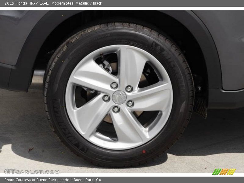 Modern Steel Metallic / Black 2019 Honda HR-V EX-L