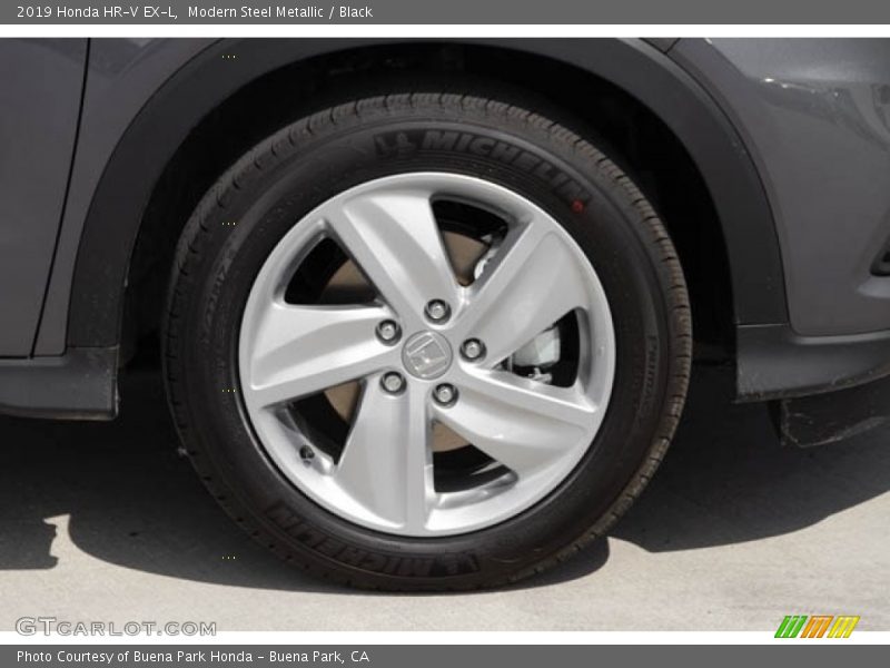 Modern Steel Metallic / Black 2019 Honda HR-V EX-L