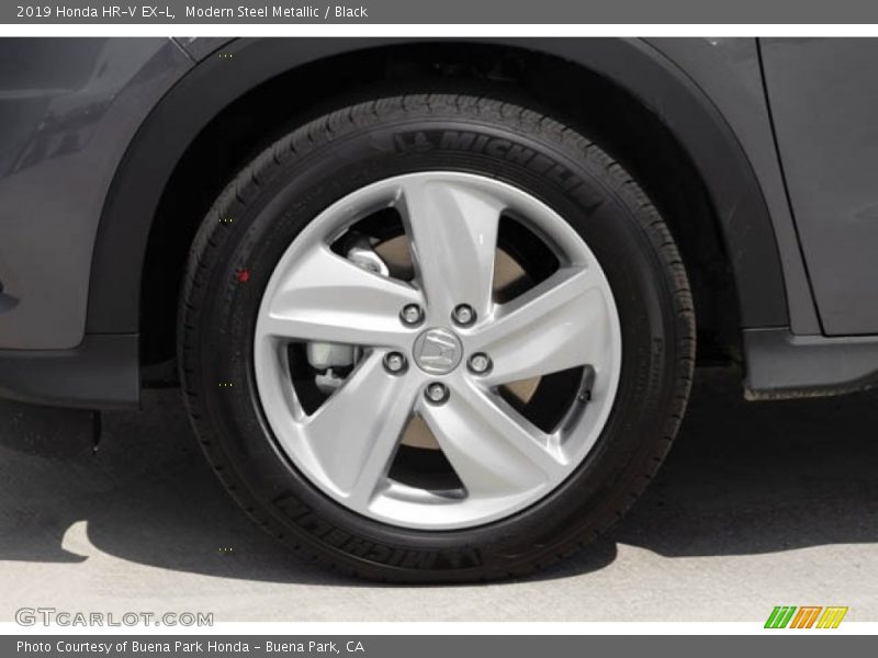 Modern Steel Metallic / Black 2019 Honda HR-V EX-L