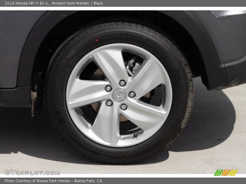Modern Steel Metallic / Black 2019 Honda HR-V EX-L