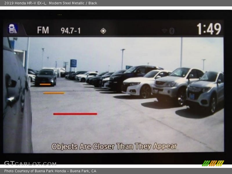 Modern Steel Metallic / Black 2019 Honda HR-V EX-L