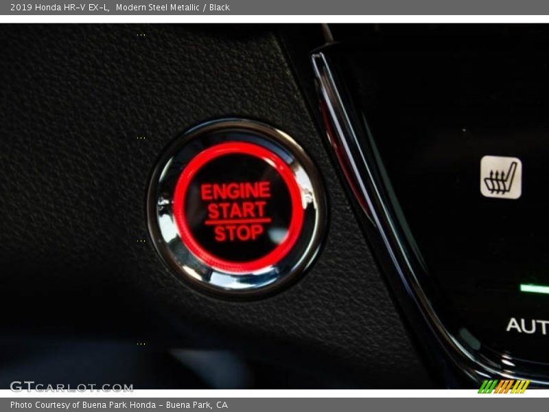 Modern Steel Metallic / Black 2019 Honda HR-V EX-L