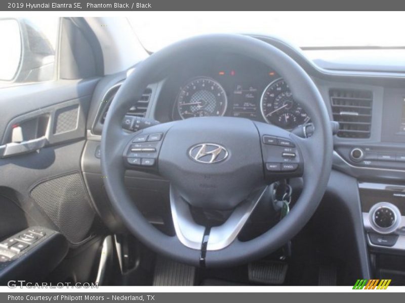 Phantom Black / Black 2019 Hyundai Elantra SE