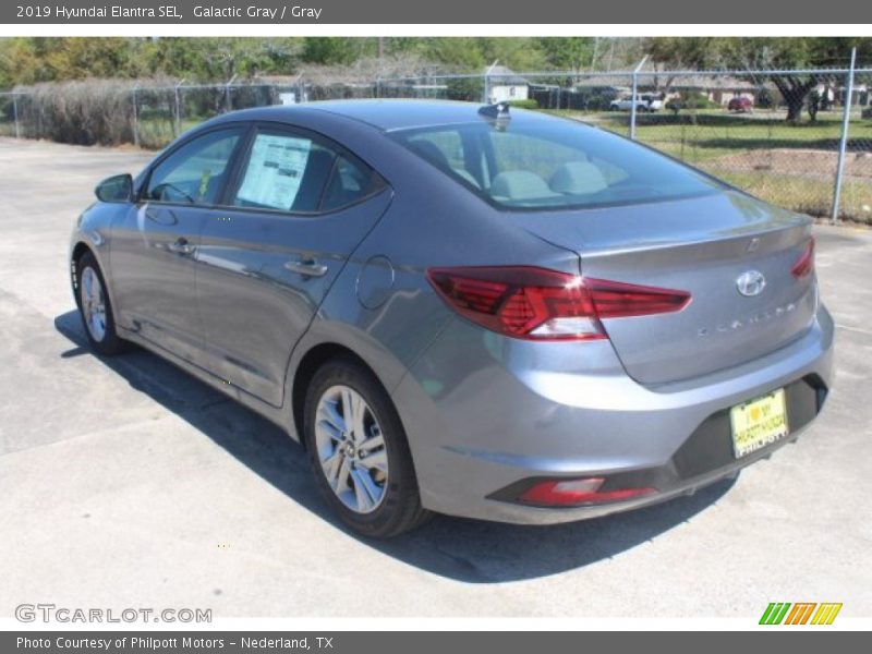 Galactic Gray / Gray 2019 Hyundai Elantra SEL