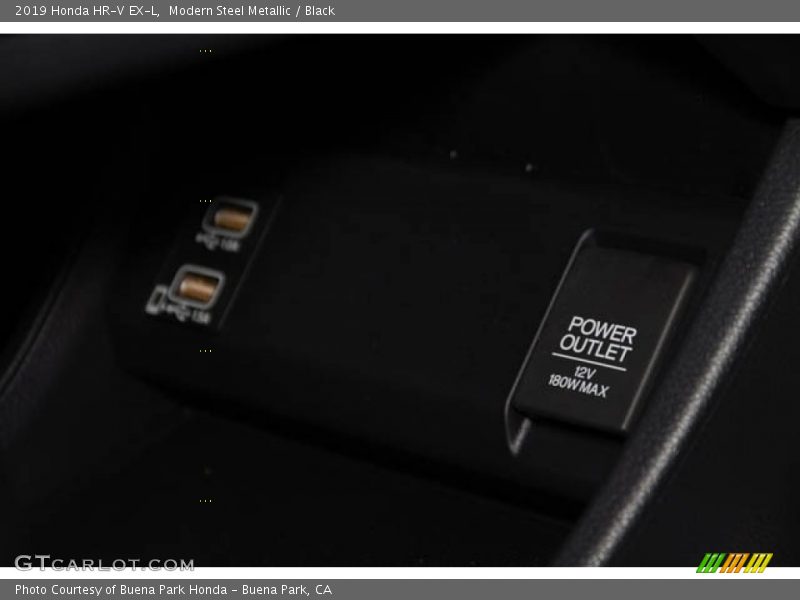 Modern Steel Metallic / Black 2019 Honda HR-V EX-L