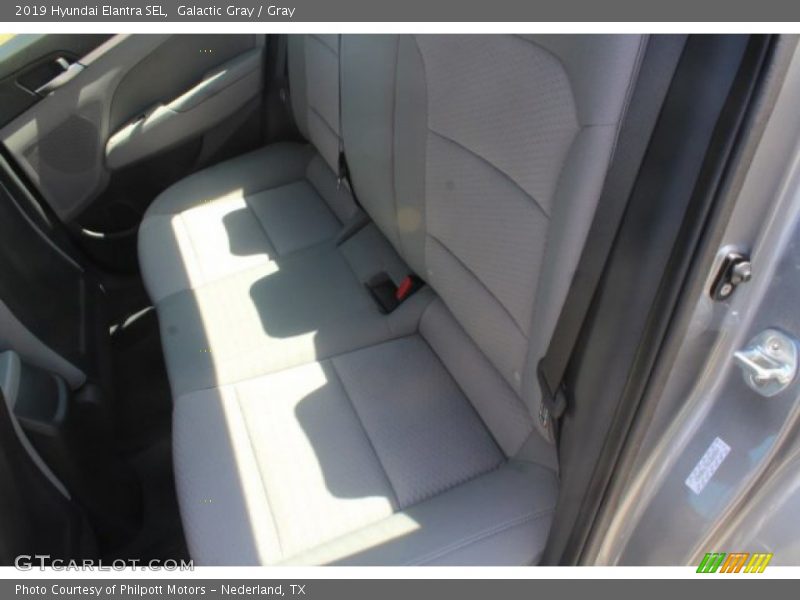 Galactic Gray / Gray 2019 Hyundai Elantra SEL