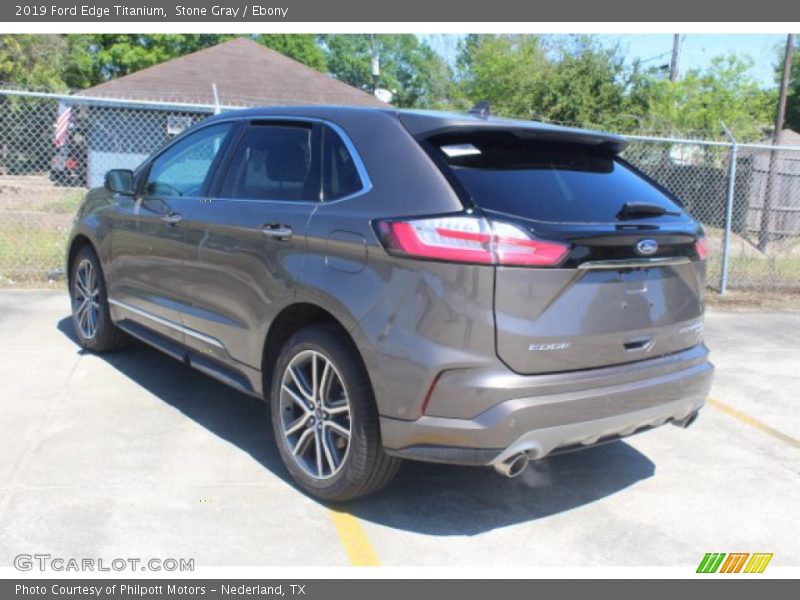 Stone Gray / Ebony 2019 Ford Edge Titanium